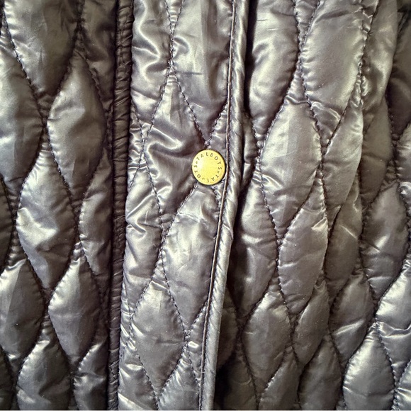 Talbots Diamond Quilted Vest Navy Blue - Picture 5 of 7